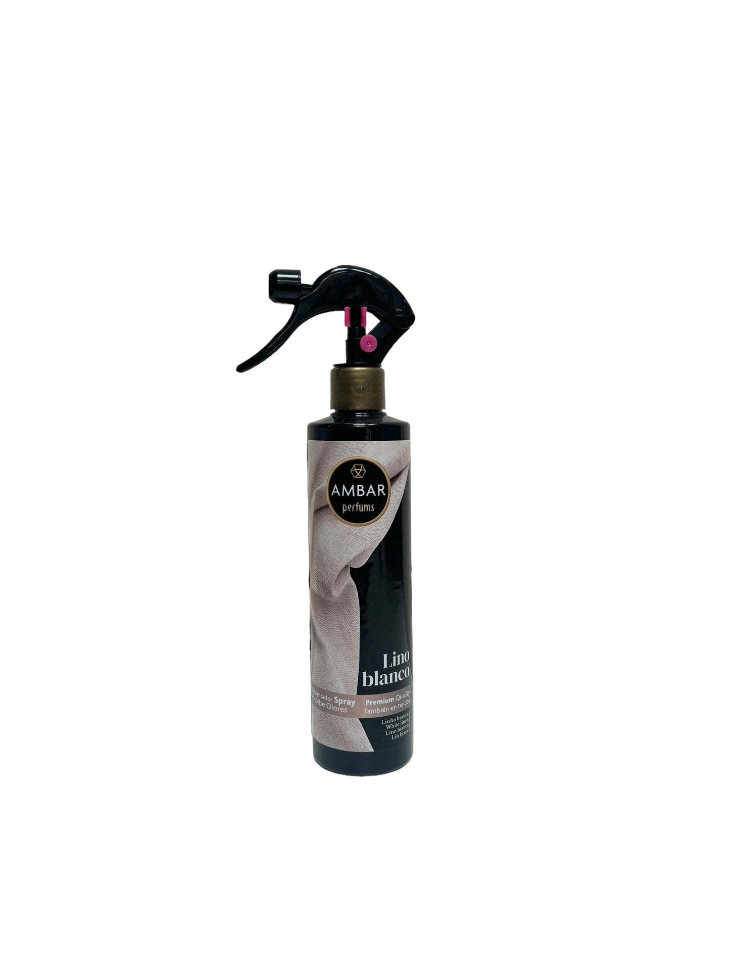 Ambar Deluxe White Linen Fabric Spray