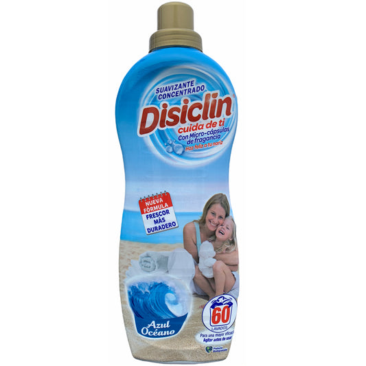 Disiclin Concentrated Fabric Softener 60 Wash 1.3L - Blue Ocean